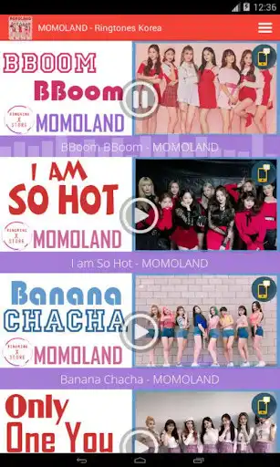 Play MOMOLAND - Ringtones Korea  and enjoy MOMOLAND - Ringtones Korea with UptoPlay