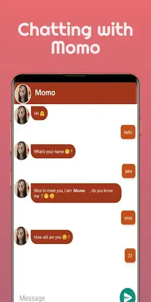 Play Momo Scary Video Call Chat as an online game Momo Scary Video Call Chat with UptoPlay
