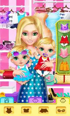 Play Moms Twins: Baby Care Doctor