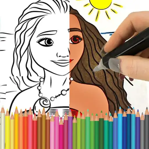 Play Mona Island Princess Coloring APK Play Mona Island Princess Coloring APK
