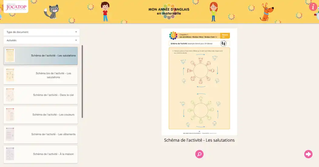 Play Mon année danglais à la mater as an online game Mon année danglais à la mater with UptoPlay