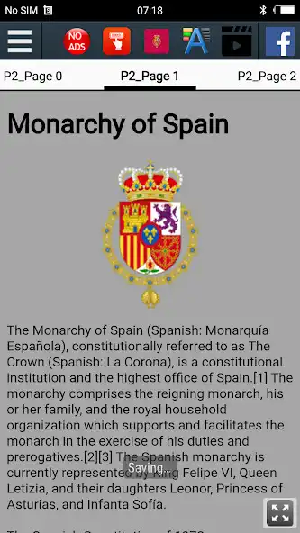 Play Monarchy of Spain as an online game Monarchy of Spain with UptoPlay