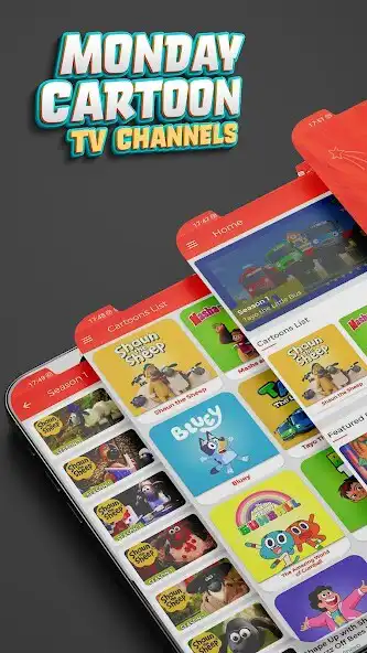 Play Monday Cartoon - TV Channels  and enjoy Monday Cartoon - TV Channels with UptoPlay