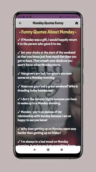 Play Monday Quotes as an online game Monday Quotes with UptoPlay