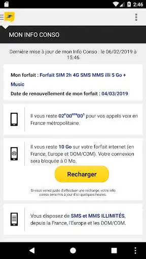 Play Mon Espace La Poste Mobile as an online game Mon Espace La Poste Mobile with UptoPlay