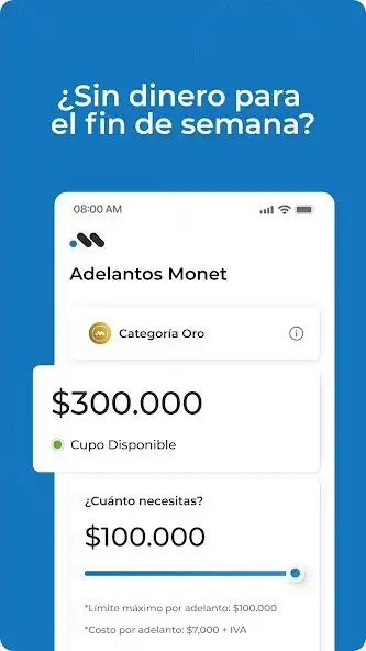 Play Monet - Tu dinero al instante  and enjoy Monet - Tu dinero al instante with UptoPlay