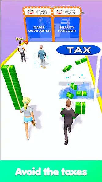 Play Money 3D - Stack Run as an online game Money 3D - Stack Run with UptoPlay