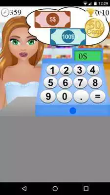 Play Money Cashier And Claw Game