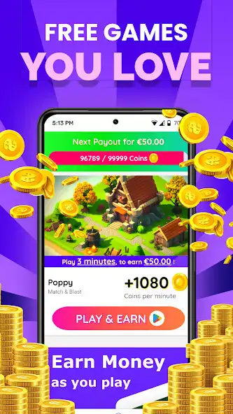 Play MONEY CASH - Play Games  Earn as an online game MONEY CASH - Play Games  Earn with UptoPlay