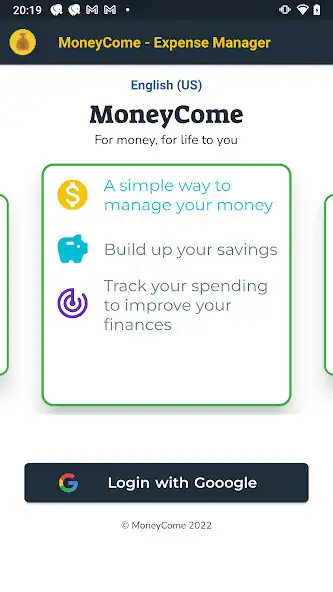Play Money Come - Expense Manager  and enjoy Money Come - Expense Manager with UptoPlay