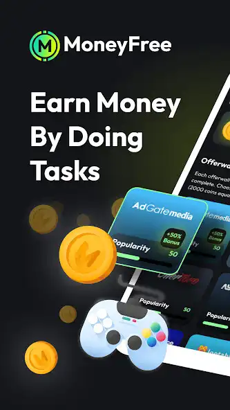 Play MoneyFree - Earn Cash  Crypto  and enjoy MoneyFree - Earn Cash  Crypto with UptoPlay