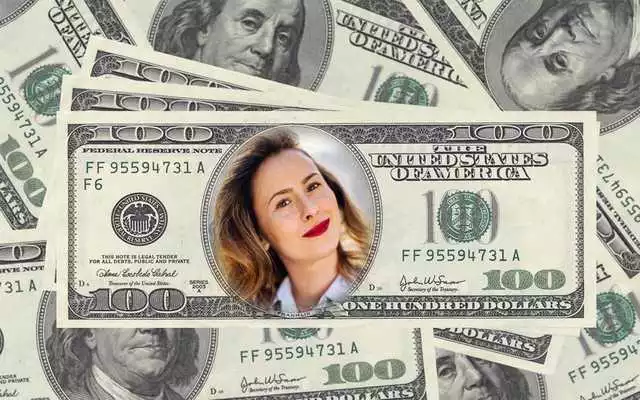 Play Money Photo Frame Editor