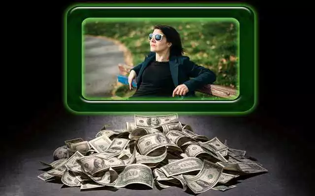 Play Money Photo Frame Editor