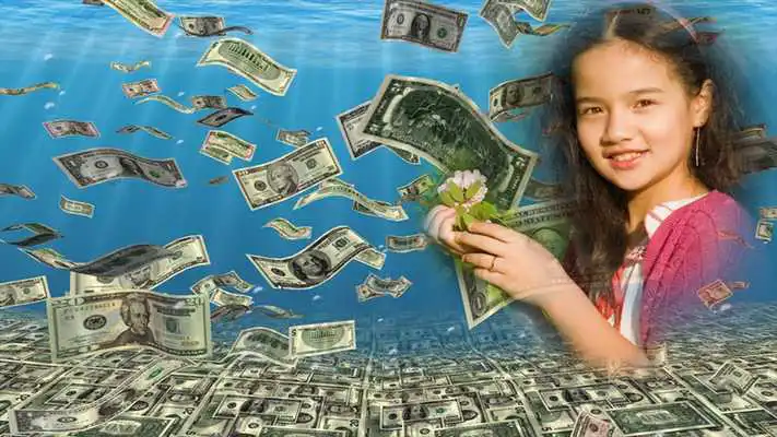 Play Money Photo Frame