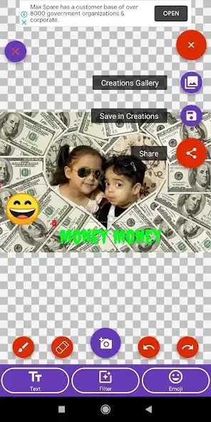 Play Money Photo Frames Editor: DP, Quotes, Greeting  and enjoy Money Photo Frames Editor: DP, Quotes, Greeting with UptoPlay