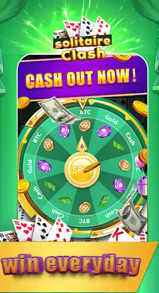 Play Money Solitaire Clash Win Cash as an online game Money Solitaire Clash Win Cash with UptoPlay