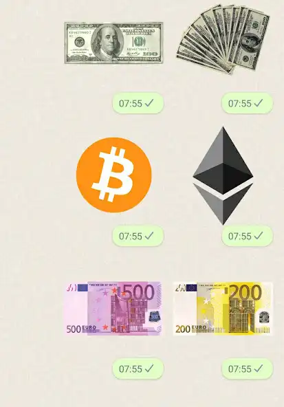 Play Money Stickers as an online game Money Stickers with UptoPlay