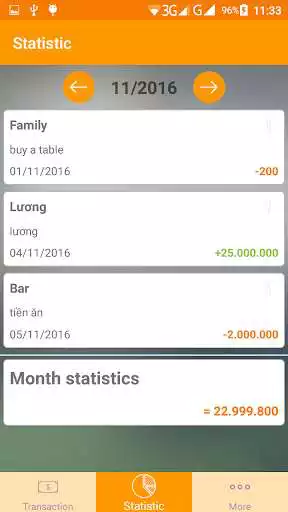 Play Money Tracker