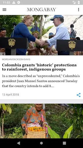 Play Mongabay Environmental News  and enjoy Mongabay Environmental News with UptoPlay