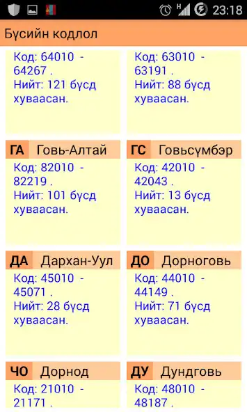 Play Mongolia ZipCode as an online game Mongolia ZipCode with UptoPlay