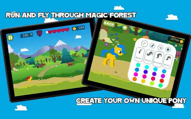 Play Moni Pony: Little Princess Run