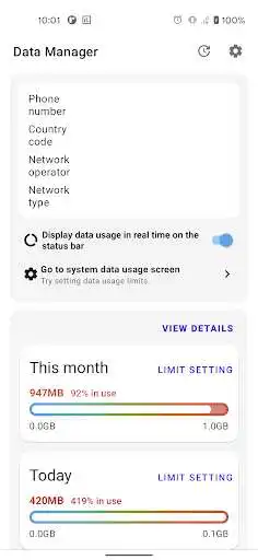 Play Monitoring data usage  and enjoy Monitoring data usage with UptoPlay