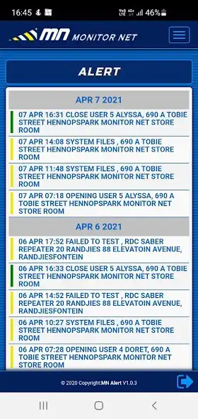 Play Monitor Net MN Alert as an online game Monitor Net MN Alert with UptoPlay
