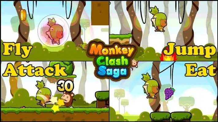 Play Monkey Clash Saga