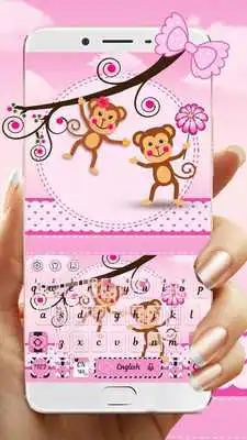 Play Monkey Cute Keyboard Theme
