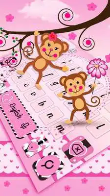 Play Monkey Cute Keyboard Theme