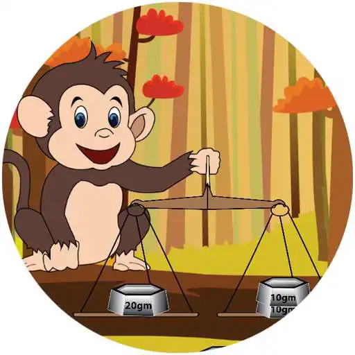 Play Monkey measuring Weights - level 3 APK