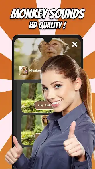 Play Monkey Sounds Offline as an online game Monkey Sounds Offline with UptoPlay