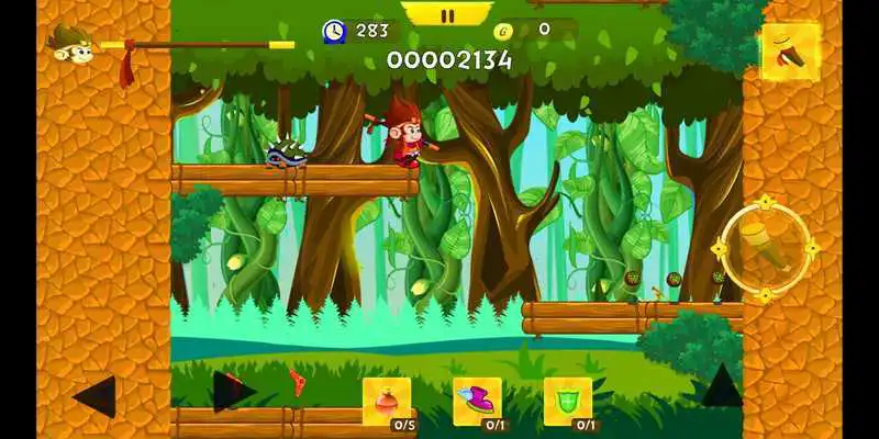 Play Monk - Jungle Warrior