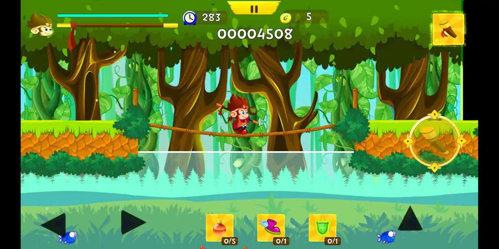 Play Monk - Jungle Warrior