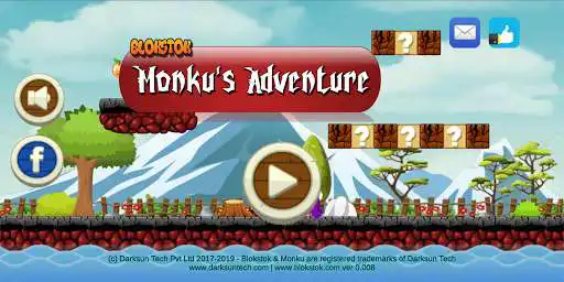 Play Monku Adventure Blokstok  and enjoy Monku Adventure Blokstok with UptoPlay