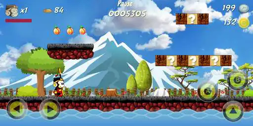Play Monku Adventure Blokstok as an online game Monku Adventure Blokstok with UptoPlay