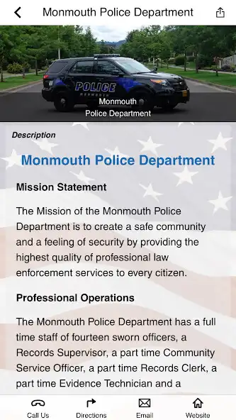 Play Monmouth Police Department as an online game Monmouth Police Department with UptoPlay