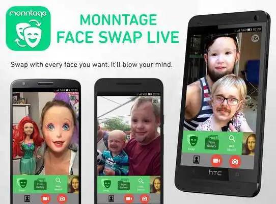 Play Monntage: Face Swap Live