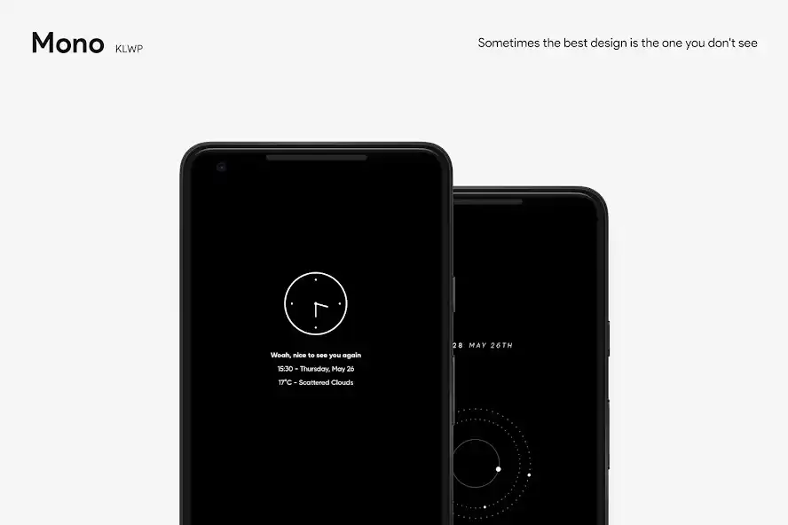 Play Mono KLWP  and enjoy Mono KLWP with UptoPlay