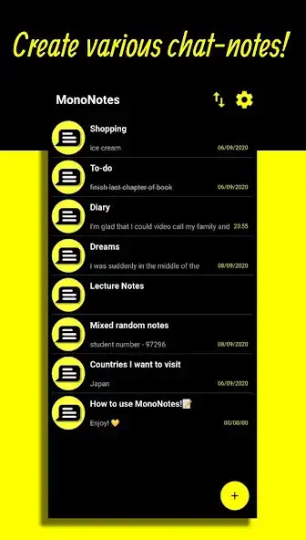 Play MonoNotes: Message Yourself  and enjoy MonoNotes: Message Yourself with UptoPlay