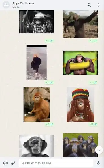 Play Monos Stickers Animados  and enjoy Monos Stickers Animados with UptoPlay