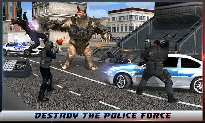 Play Monster Attack in City 2018