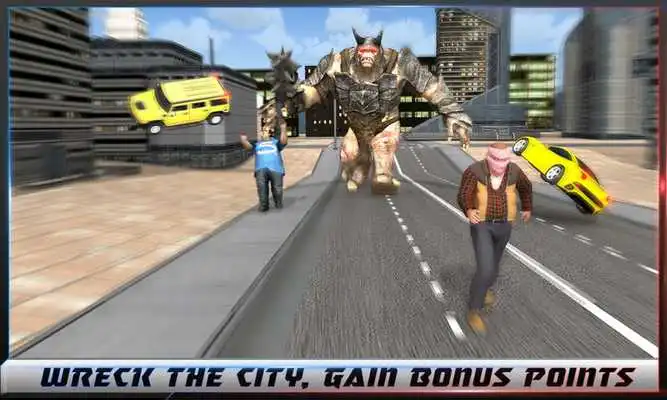 Play Monster Attack in City 2018