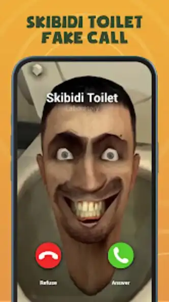 Play Monster call prank: skibidi as an online game Monster call prank: skibidi with UptoPlay