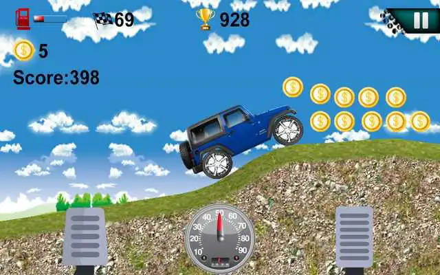 Play Monster Car Mountain Climb