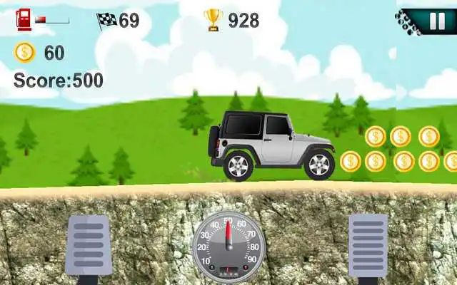 Play Monster Car Mountain Climb