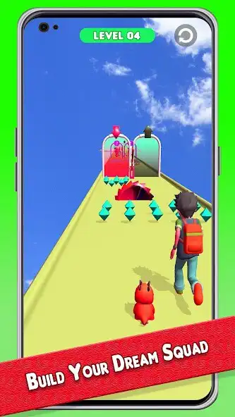 Play Monster Collect Run Squad Rush as an online game Monster Collect Run Squad Rush with UptoPlay
