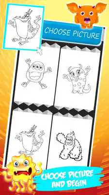 Play Monster Coloring Book Play Monster Coloring Book