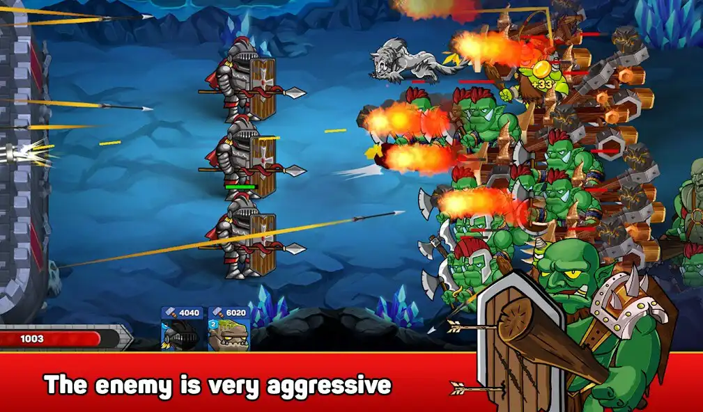 Play Monster Defender as an online game Monster Defender with UptoPlay