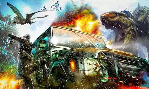 Play Monster Dinosaur Hunting World 18 - FPS Action 3D  and enjoy Monster Dinosaur Hunting World 18 - FPS Action 3D with UptoPlay